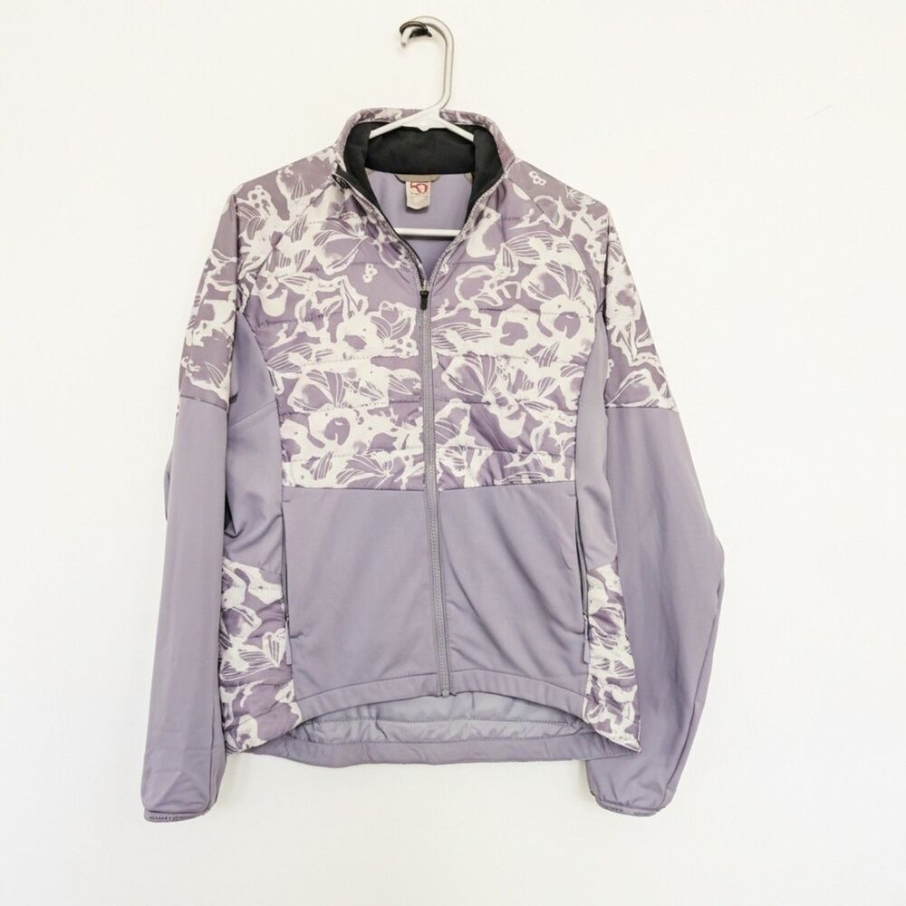 KARI TRAA Tirill Thermo Jacket Purple M Ski Hike Winter Sports Quilted Stretch